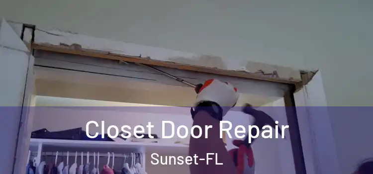 Closet Door Repair Sunset-FL