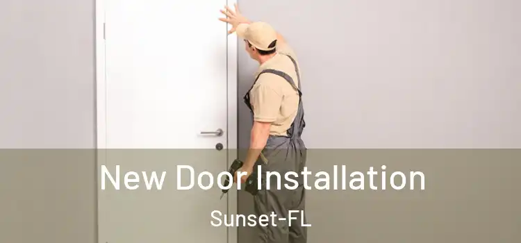 New Door Installation Sunset-FL