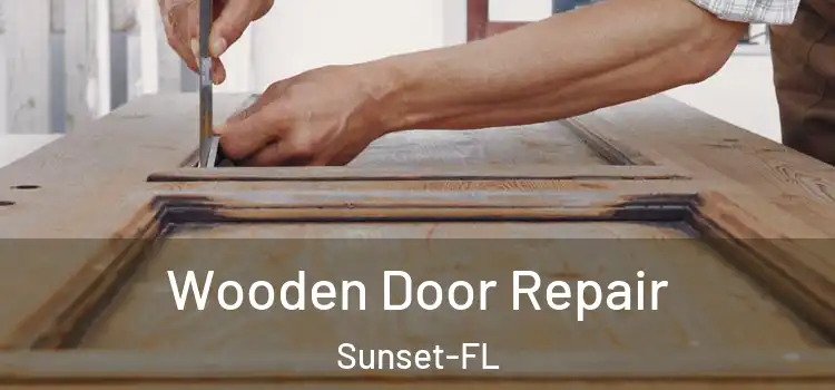 Wooden Door Repair Sunset-FL